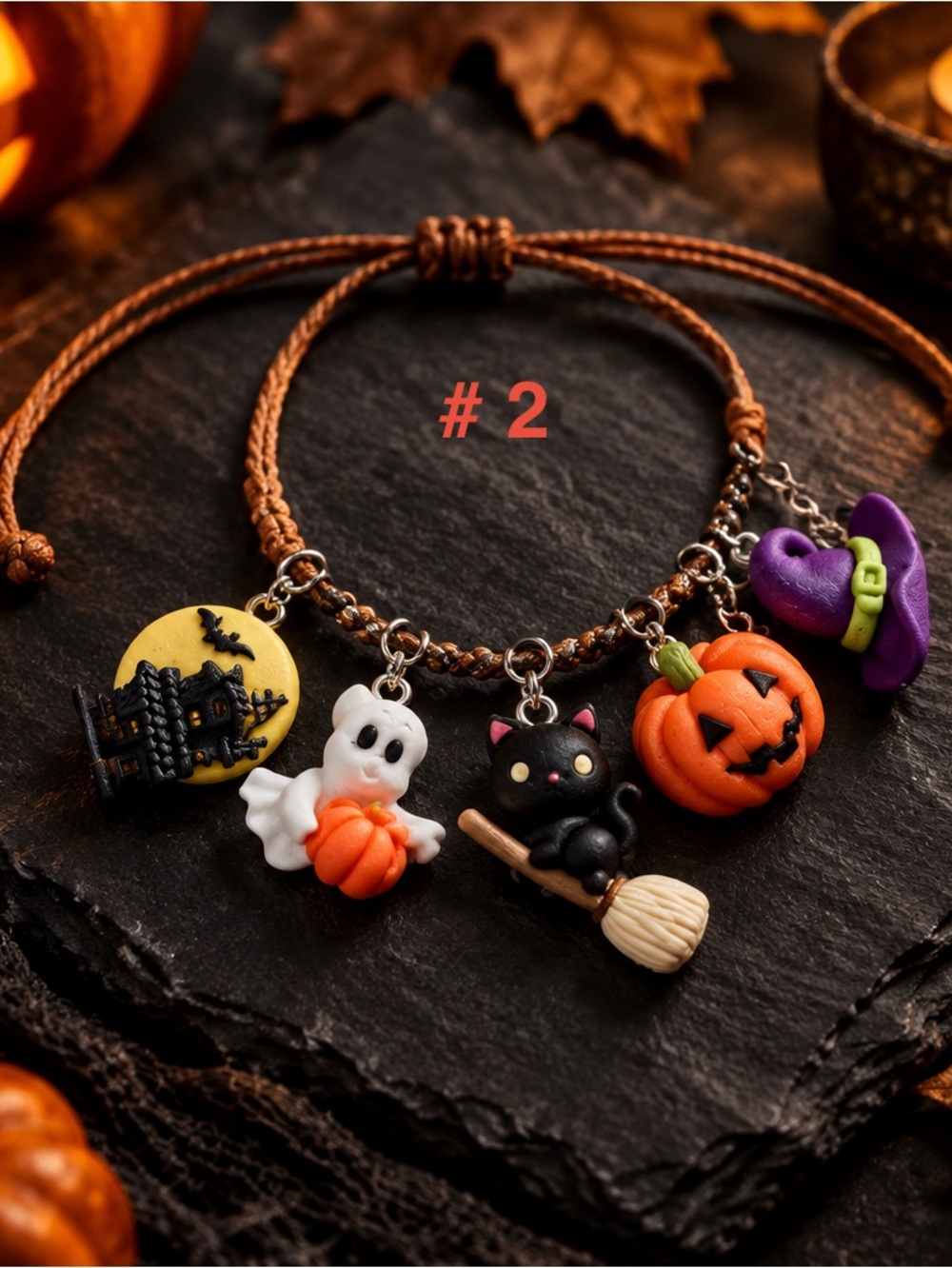 Cute Halloween Charm Bracelets, # 2 on,y 7 left